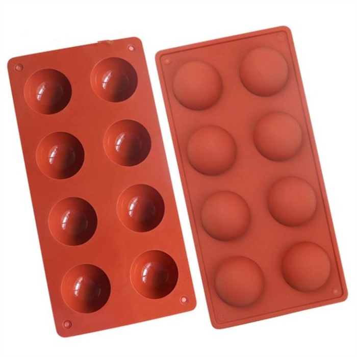 8 holes chocolate silicone mold07117180414
