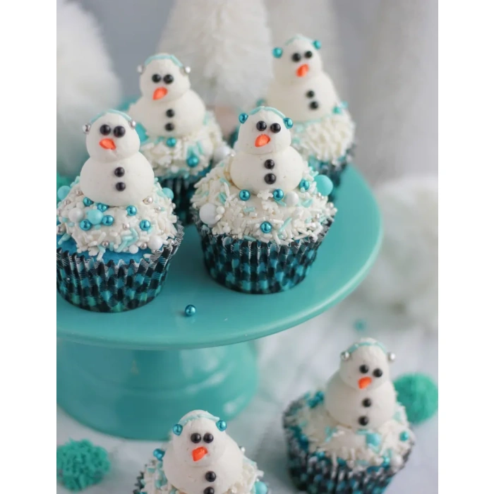 Merriman Snowman Cupcakes Final Look 2