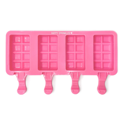 silicone mold for ice creams happy sprinkles chocolate cakesicle 4 pcs