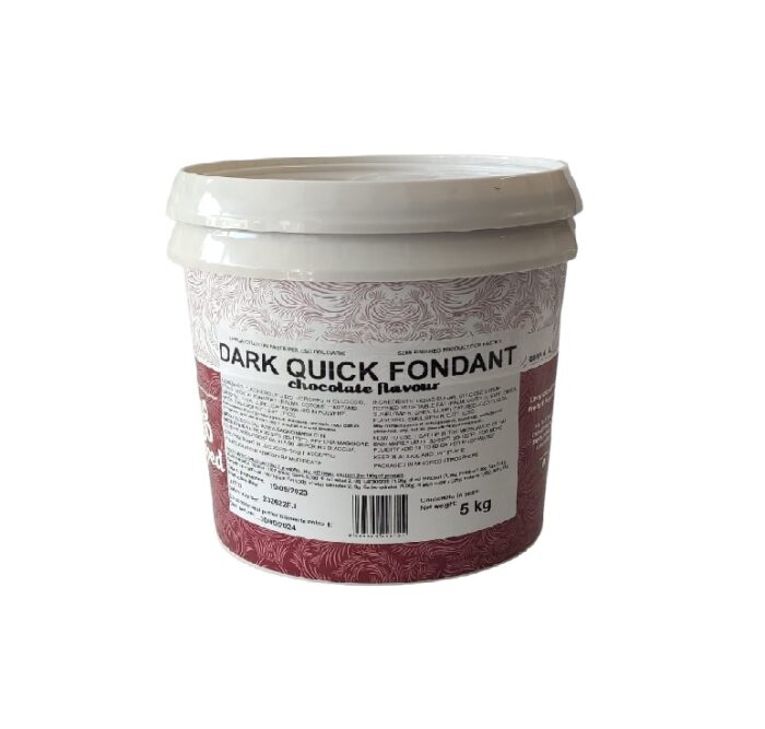 laped dark quick fondant