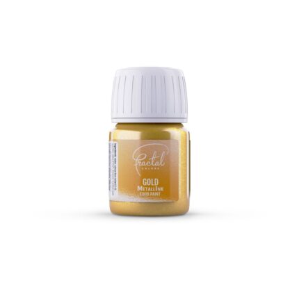 food paint gold fractal colors 30 g